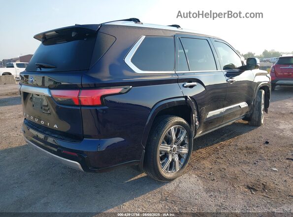7SVAAABA1PX012324 2023 TOYOTA SEQUOIA Black Tył prawy
