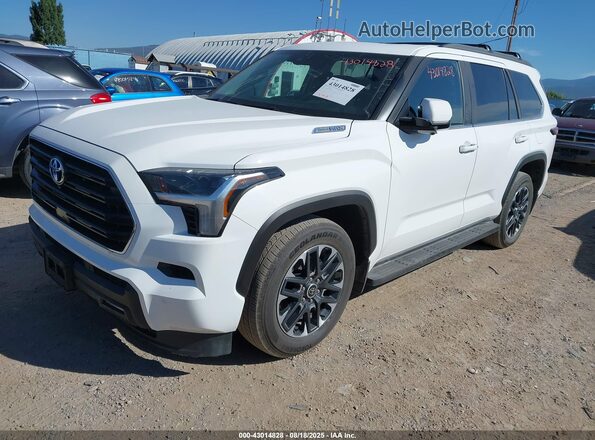 7SVAAABA5RX047077 2024 TOYOTA SEQUOIA White Przód lewy