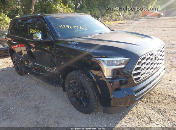 7SVAAABA9SX062686 2025 TOYOTA SEQUOIA Black Przód prawy