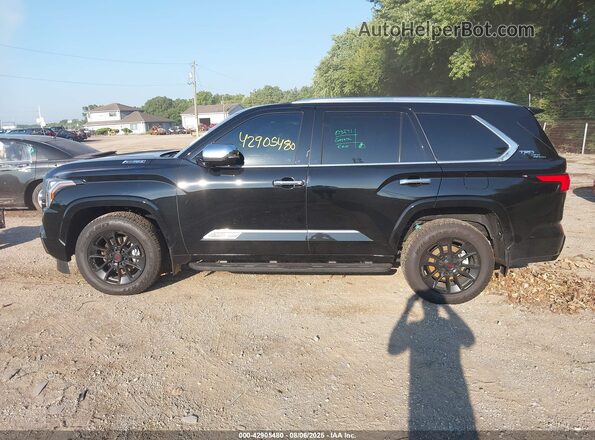 7SVAAABA9SX062686 2025 TOYOTA SEQUOIA Black Widok wnętrza 360 stopni