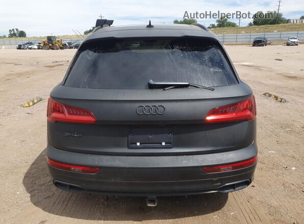 WA1C4AFYXJ2021636 2018 AUDI SQ5 Black Widok wnętrza z przodu