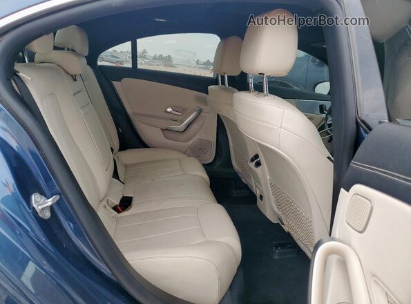 W1K5J4GB1MN165359 2021 MERCEDES-BENZ CLA-CLASS Синий Вид задней части салона