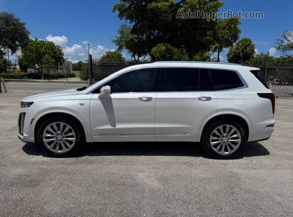 1GYKPCRS4MZ181724 2021 CADILLAC OTHER Белый Вид наклейки с VIN-кодом