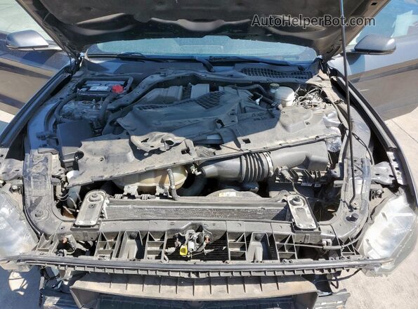 1FA6P8CF6J5154405 2018 FORD MUSTANG Gray Engine compartment view