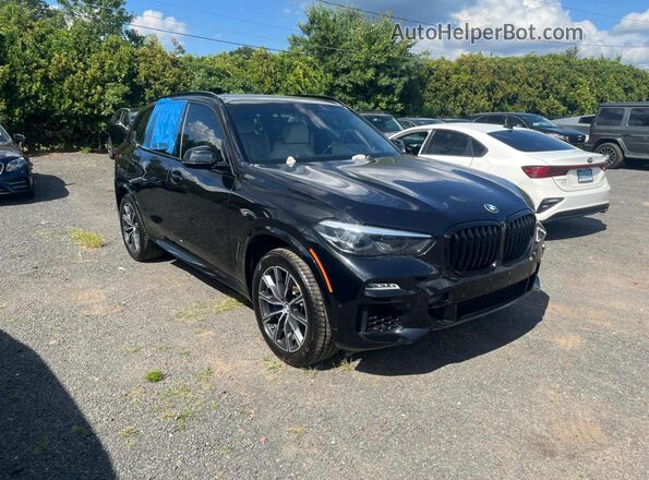 5UXJU4C03LLE46062 2020 BMW X5 Черный Вид спереди