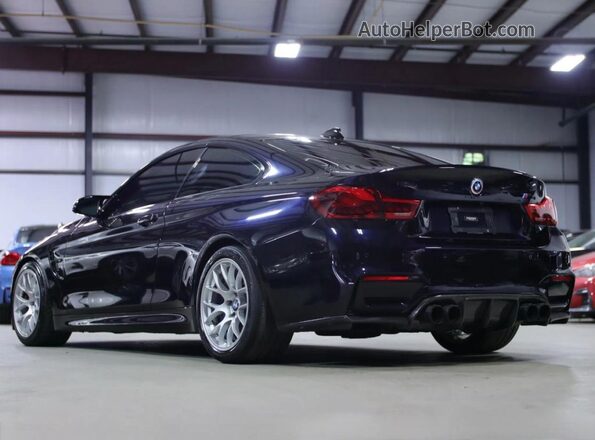 WBS4Y9C57JAA92XXX 2018 BMW M4 Black Tył prawy
