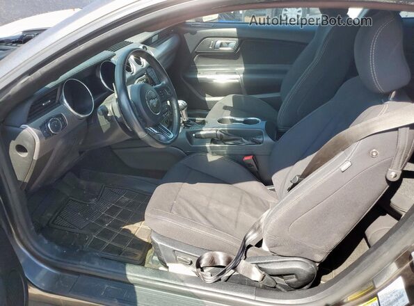 1FA6P8CF6J5154405 2018 FORD MUSTANG Gray Dashboard view