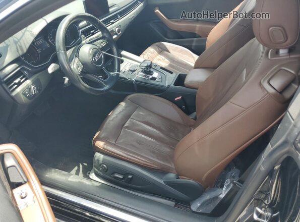 WAUNNAF54JA009177 2018 AUDI OTHER Black Dashboard view