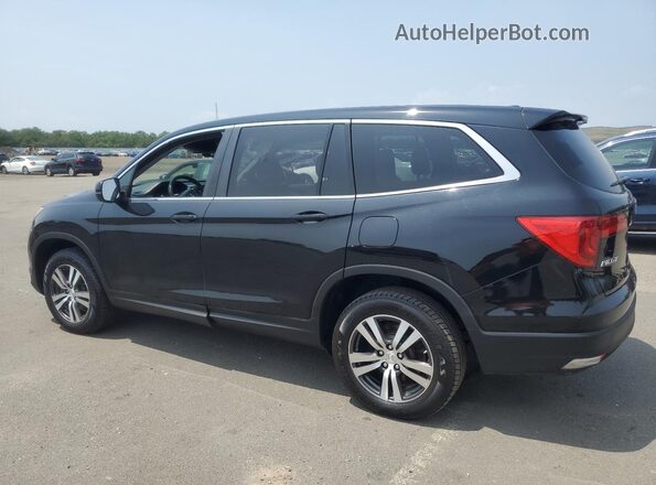 5FNYF6H34JB049403 2018 HONDA PILOT Black Tył prawy