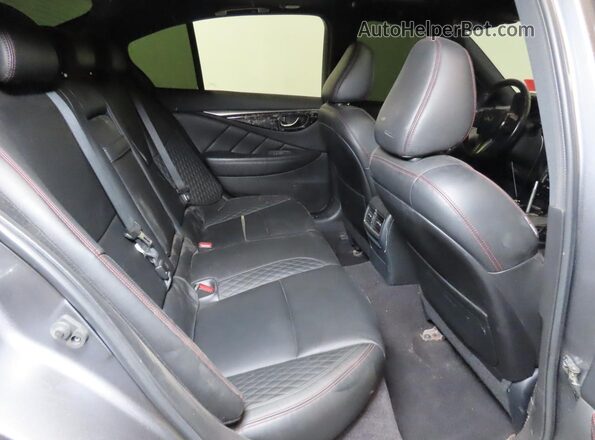 JN1FV7AR7JM481671 2018 INFINITI Q50 Серый Вид салона спереди