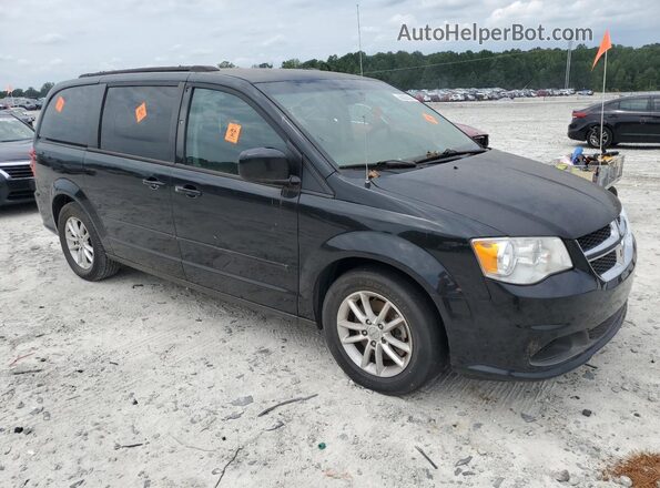2C4RDGCGXGR202132 2016 DODGE CARAVAN Черный Вид спереди