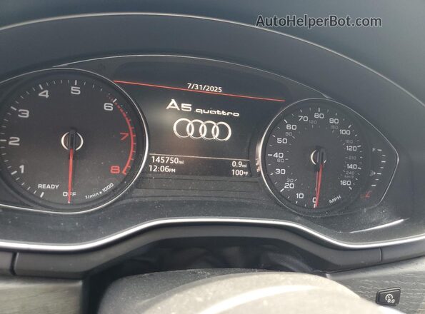 WAUNNAF54JA009177 2018 AUDI OTHER Black Rear seats view