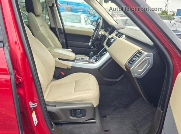 SALWR2SUXMA768XXX 2021 LAND ROVER RANGE ROVER Red Դիմացի տեսք