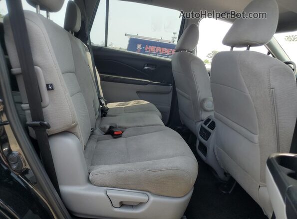 5FNYF6H34JB049403 2018 HONDA PILOT Black Widok komory silnika