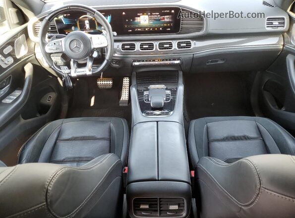 4JGFD6BB4MA372159 2021 MERCEDES-BENZ GLE-CLASS White Instrument cluster view