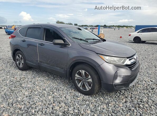 2HKRW5H34JH424335 2018 HONDA CRV Gray Front view