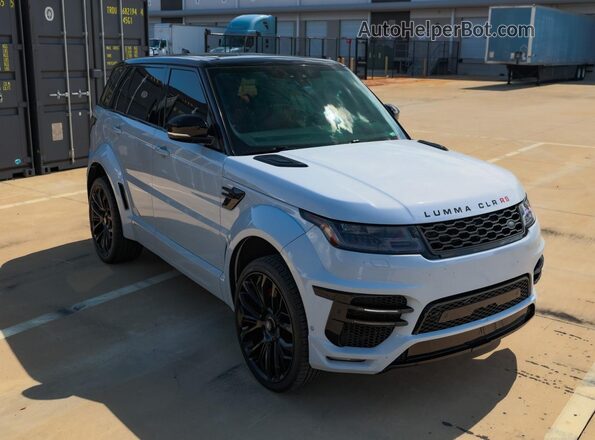 SALWR2SE9NA216XXX 2022 LAND ROVER RANGE ROVER White Առջևի ձախ երեք քառորդ տեսարան