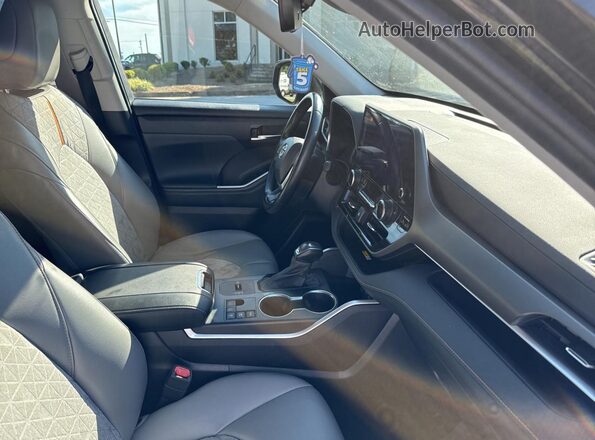 5TDABRCH4PS564102 2023 TOYOTA HIGHLANDER HYBRID Black Vista trasera
