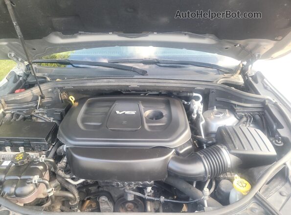 1C4RDJDG1JC401033 2018 DODGE DURANGO Silver Widok deski rozdzielczej