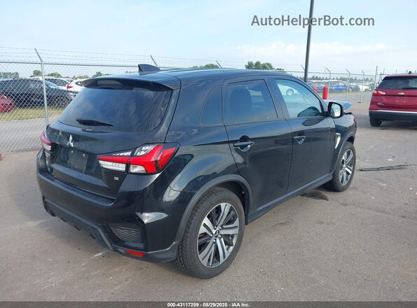 JA4APVAU6MU026464 2021 MITSUBISHI OUTLANDER SPORT Black Tył prawy
