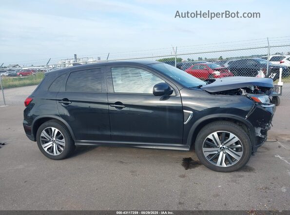 JA4APVAU6MU026464 2021 MITSUBISHI OUTLANDER SPORT Black Widok wnętrza z tyłu