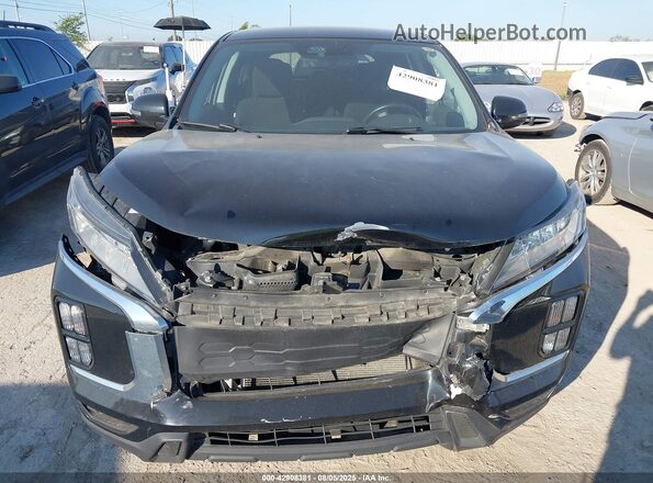 JA4APVAUXMU017735 2021 MITSUBISHI OUTLANDER SPORT Черный Вид спереди
