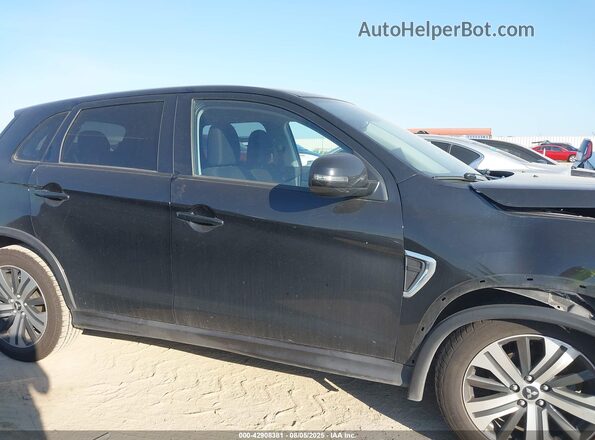 JA4APVAUXMU017735 2021 MITSUBISHI OUTLANDER SPORT Черный Вид задней части салона