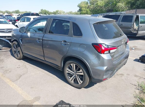 JA4AR3AU0LU018017 2020 MITSUBISHI OUTLANDER SPORT Gray Հետևի ձախ