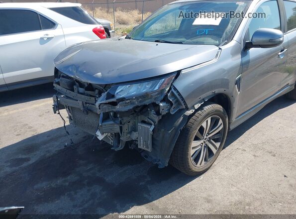 JA4AR3AU0LU018017 2020 MITSUBISHI OUTLANDER SPORT Gray Դիմացի տեսք