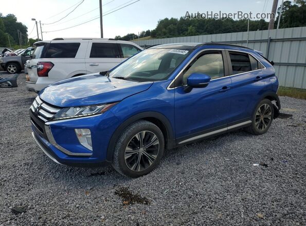 JA4AS5AA3LZ008218 2020 MITSUBISHI ECLIPSE Blue Առջևի ձախ երեք քառորդ տեսարան