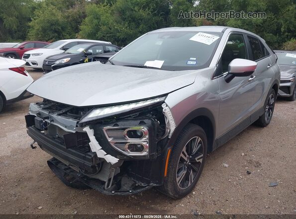 JA4ATWAA0SZ034261 2025 MITSUBISHI ECLIPSE CROSS Silver Vista tres cuartos delantera izquierda