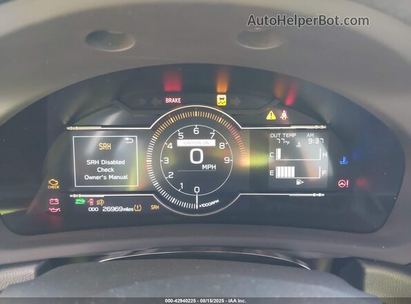 JF1ZDBE13P9701152 2023 SUBARU BRZ Красный Вид задних сидений