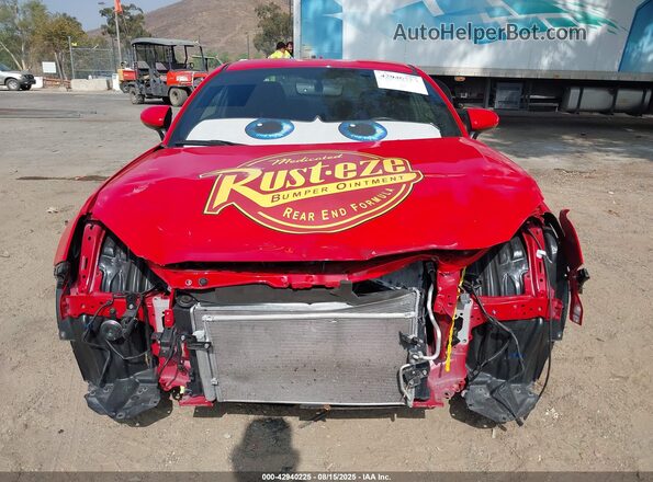JF1ZDBE13P9701152 2023 SUBARU BRZ Красный Вид задней части салона