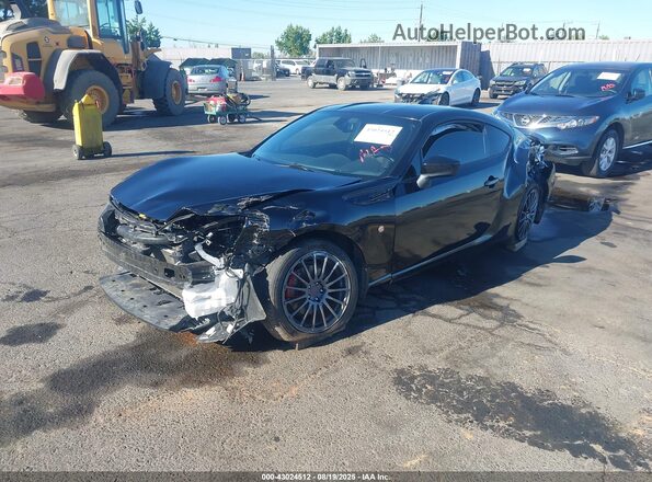 JF1ZNAA12J9700207 2018 TOYOTA 86 Black Առջևի ձախ երեք քառորդ տեսարան