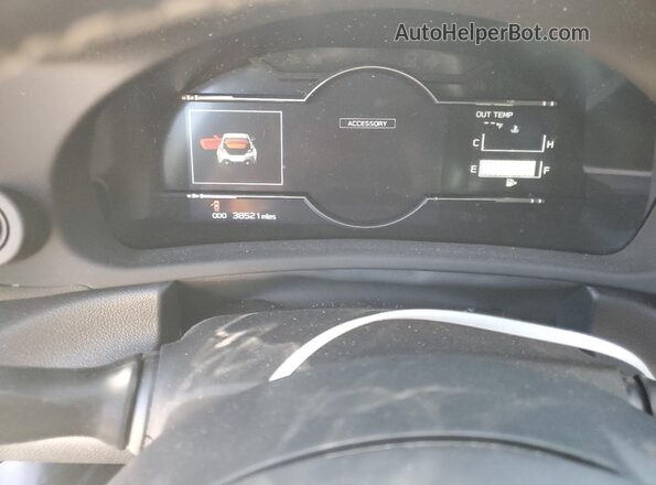 JF1ZNBE12P9752655 2023 TOYOTA GR Gray Вид щитка приладів