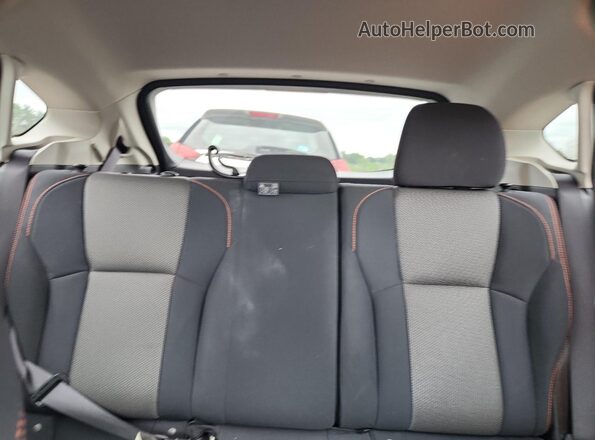 JF2GTABC9JH273266 2018 SUBARU CROSSTREK Gray Rear seats view