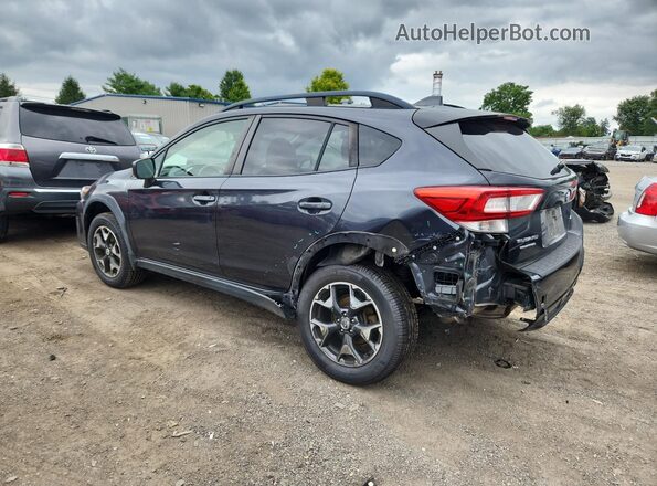 JF2GTABC9JH273266 2018 SUBARU CROSSTREK Gray Rear left