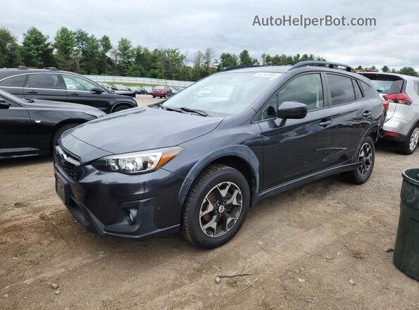 JF2GTABC9JH273266 2018 SUBARU CROSSTREK Gray Front left