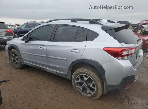 JF2GTADC2J8203587 2018 SUBARU CROSSTREK Silver Trasero izquierdo