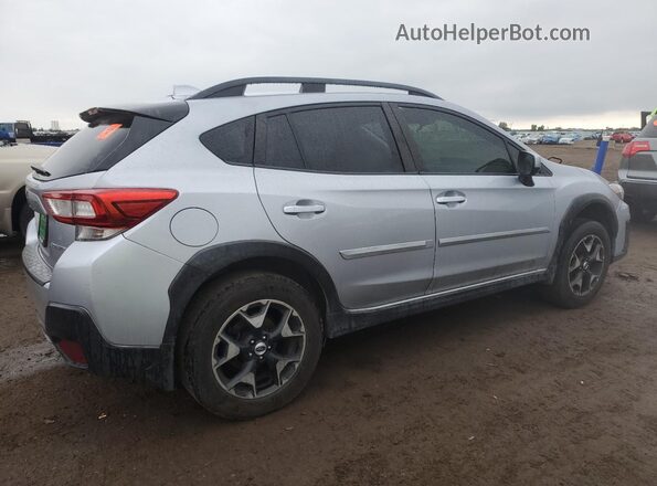 JF2GTADC2J8203587 2018 SUBARU CROSSTREK Silver Trasero derecho