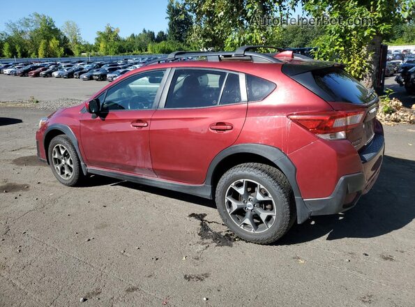 JF2GTADC5J8282799 2018 SUBARU CROSSTREK Бордовый Задняя левая четверть