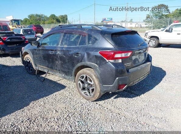 JF2GTALC2JH273964 2018 SUBARU CROSSTREK Gray Հետևի ձախ
