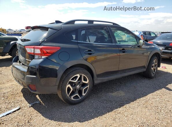 JF2GTAMC6J8208260 2018 SUBARU CROSSTREK Черный Задняя правая четверть