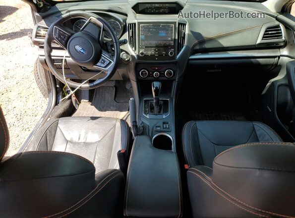 JF2GTAMC6J8208260 2018 SUBARU CROSSTREK Черный Вид панели приборов