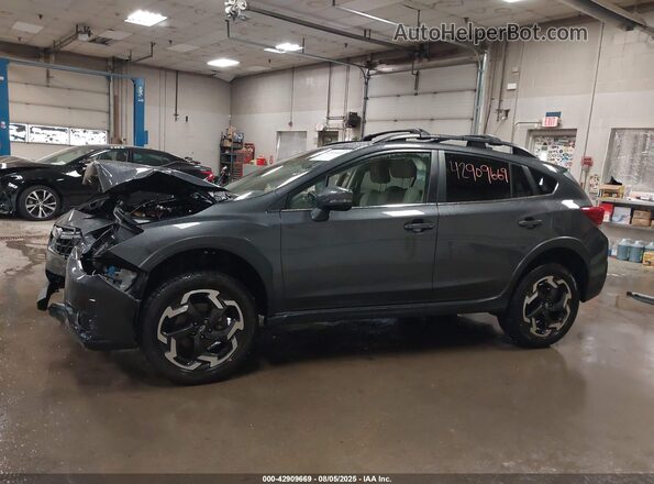 JF2GTHMCXM8315583 2021 SUBARU CROSSTREK Gray 