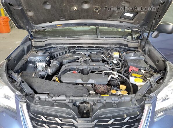 JF2SJABC6JH484750 2018 SUBARU FORESTER 2.5 Blue Widok wnętrza z tyłu