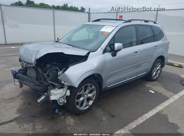 JF2SJAVC0GH545126 2016 SUBARU FORESTER 2.5I TO Серебряный Передняя левая четверть