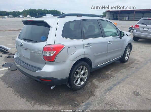 JF2SJAVC0GH545126 2016 SUBARU FORESTER 2.5I TO Серебряный Задняя правая четверть
