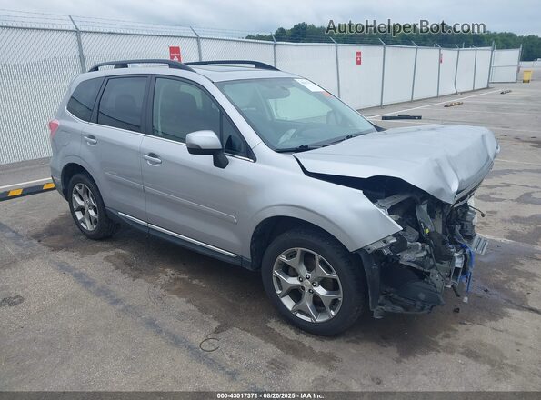 JF2SJAVC0GH545126 2016 SUBARU FORESTER 2.5I TO Серебряный Передняя правая четверть