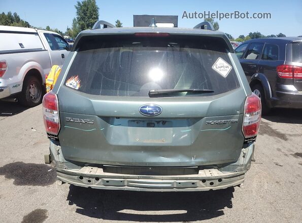 JF2SJAXC2GH531791 2016 SUBARU FORESTER 2.5I TO Green უკანა ხედი